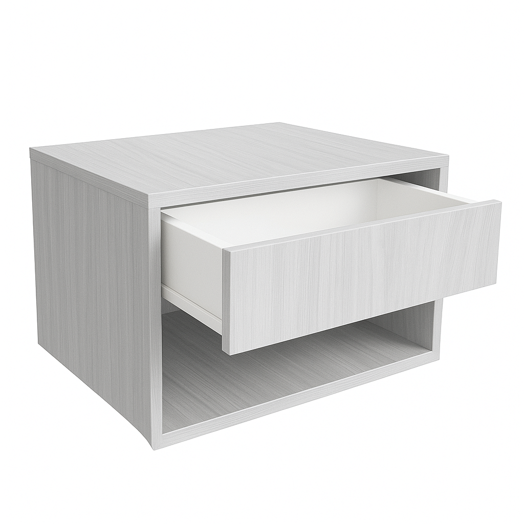 Mesa de luz flotante MDF 18mm